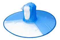 Sặc cười mũ đi mưa trông giống hệt “áo mưa” 