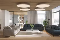 Căn hộ chung cư đẹp mỹ mãn nhờ nội thất gỗ biến tấu