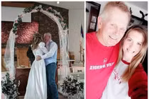 Cụ ông bị chỉ trích dữ dội vì cưới nữ sinh kém 43 tuổi