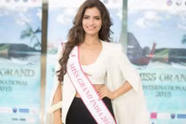 Nhan sắc cô gái Ấn Độ là đối thủ của Hoàng Thùy ở Miss Universe