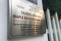 Trường mầm non Maple Bear đóng cửa sau sự việc cô nhốt trẻ vào tủ