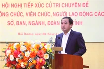 Hải Dương sẽ tạo điều kiện, hỗ trợ cán bộ khi sáp nhập tỉnh