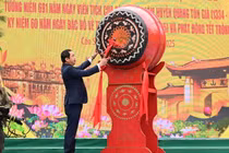 Bí thư Hải Dương khởi trống khai hội mùa xuân Côn Sơn - Kiếp Bạc