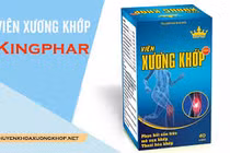 Quảng cáo “láo” trên nhiều website, Viên xương khớp Kingphar New bị “sờ gáy” 