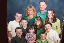 Học mẹo kiên nhẫn của bà mẹ 8 con