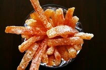 Mứt vỏ bưởi thơm thơm cay cay dễ làm