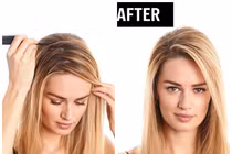 Mẹo xử lý khẩn cấp phần chân tóc đen chưa kịp nhuộm