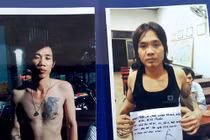 Bà bầu đấu tay đôi với 2 tên cướp có súng