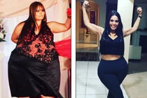 Gái trẻ trở thành người mẫu được săn đón nhờ giảm 100kg