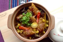 Cách nấu xôi thịt hon đậm đà hương vị xứ Huế