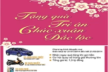 Bắc Á bank “Tặng quà tri ân - Chúc xuân đắc lộc“