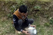 Phát hiện vật thể lạ thứ 4 ở Yên Bái nặng khoảng 6kg