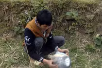 Phát hiện vật thể lạ thứ 4 ở Yên Bái nặng khoảng 6kg