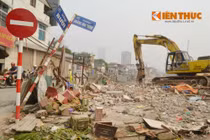 Cận cảnh ngôi nhà 650 đường Bưởi sau cưỡng chế