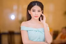 Nam Em khoe vòng một quyến rũ trước khi thi Miss Earth