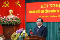 Ông Hoàng Trung Hải làm Bí thư Thành ủy Hà Nội