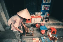 Chùm ảnh: Văn hóa trà đá vỉa hè đất Hà thành