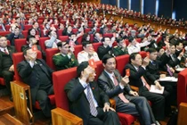 Biểu quyết thông qua số lượng Ủy viên BCH Trung ương khóa XII