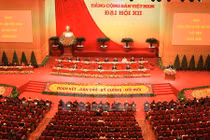 Ảnh lễ khai mạc Đại hội Đại biểu toàn quốc lần thứ XII của Đảng