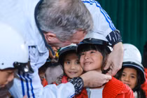 Ảnh ấn tượng của Đại sứ Mỹ trong chuyến đạp xe xuyên Việt