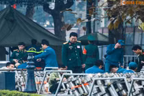 Tận mục trận địa pháo hoa Hồ Gươm sẵn sàng cho đêm giao thừa