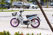 Honda Wave 125 độ “đồ chơi khủng” của biker An Giang