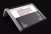 Độc đáo máy tính bảng “biến hình” thành chân đế, bàn phím
