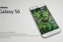 Samsung Galaxy S6 siêu mỏng có chức năng quét võng mạc