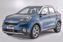 Hình ảnh đầu tiên về SUV nhỏ hấp dẫn Kia KX3
