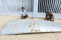Ngư dân vớt được vật thể nghi là mảnh vỡ máy bay