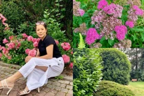 Nhà vườn rộng thênh thang cả nghìn m2 của Mỹ Lệ ở trời Tây