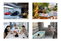 Lộ thêm nhiều góc khủng trong biệt thự của Cường Đô La 