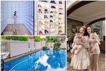 Ảnh hiếm bên trong biệt thự xa hoa nhà chồng Bảo Thy