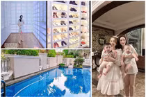 Ảnh hiếm bên trong biệt thự xa hoa nhà chồng Bảo Thy