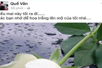 Quế Vân đáp trả khi bị anti-fan đặt cả vòng hoa trắng