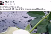 Quế Vân đáp trả khi bị anti-fan đặt cả vòng hoa trắng