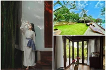 Khu vườn sinh thái “đi mỏi chân không hết” gây sốt của Vân Trang 