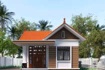 Mê mẩn 10 mẫu nhà cấp 4 60m2 dưới 500 triệu đồng