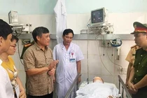 CSGT bị hất văng ở Hải Phòng đã hồi tỉnh