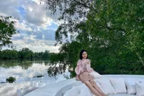 Cận cảnh vườn sinh thái 50.000m2 của Vân Trang tại quê nhà 