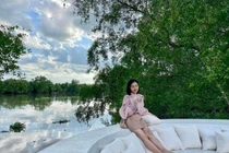 Cận cảnh vườn sinh thái 50.000m2 của Vân Trang tại quê nhà 