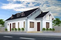 Top 10 mẫu nhà cấp 4 mái tôn giá rẻ 2018