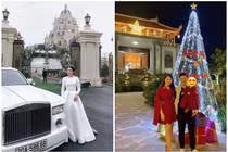 Choáng ngợp “biệt phủ” xa hoa của cô dâu 200 cây vàng gây sốt 