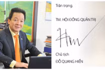 Đại gia ngân hàng vừa tài vừa giàu hóa ra còn ký đẹp thế nào?