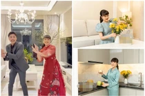 Bên trong căn hộ ngập tràn không khí Tết của nghệ sĩ Vân Dung 