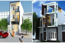 10 mẫu nhà ống 900 triệu đồng đẹp hút mắt