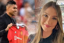 Vợ của tân binh Man United không mặc áo lót khi chuyển nhà