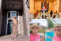 Lưu diễn ở Mỹ, sao Việt sống trong biệt thự hoành tráng cỡ nào?