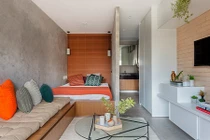 Chưa đầy 30m2, căn hộ vẫn rộng thênh thang không ngờ