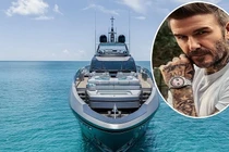 Cận cảnh siêu du thuyền được ví như “dinh thự nổi” của David Beckham